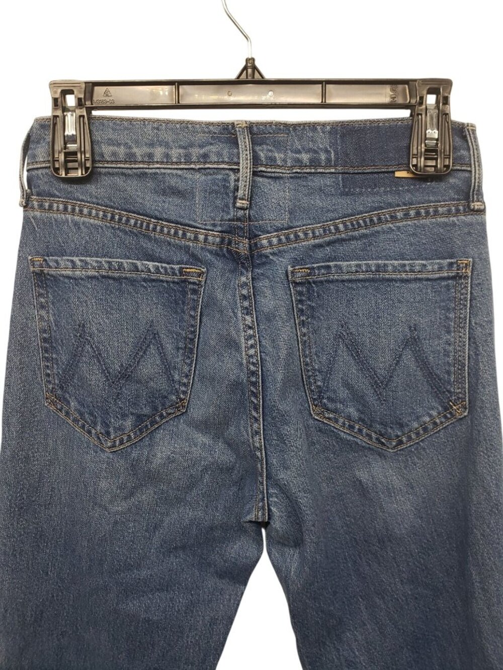Mother The Outsider Flood Denim Flare Blue Jeans Field Trip Womens 26 - Picture 14 of 15